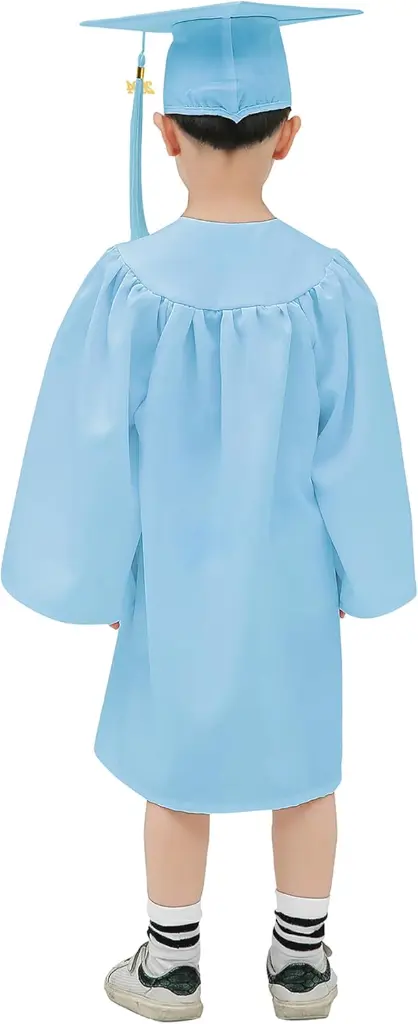 graduation-light blue-matte-kindergarten-2.webp