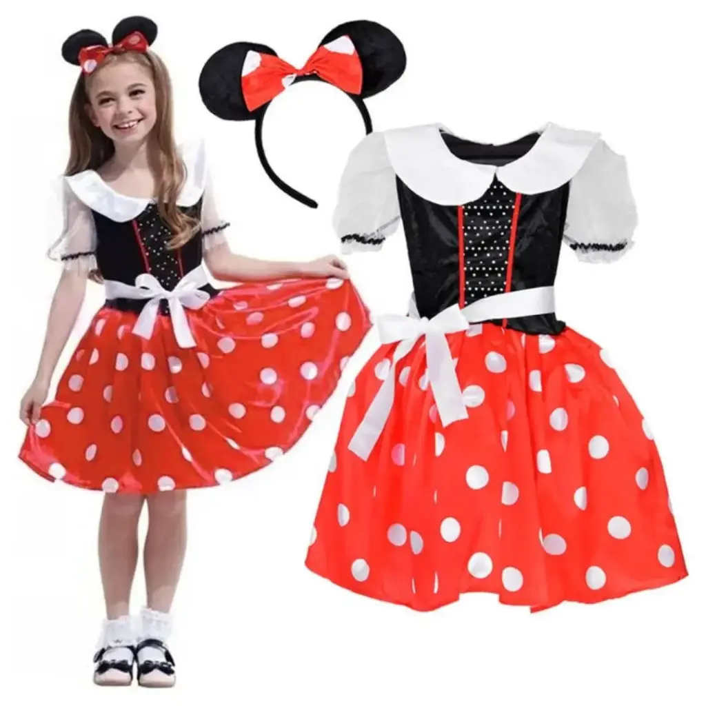 Minnie Mouse Costume Rental – Classic Disney Character Fancy Dress