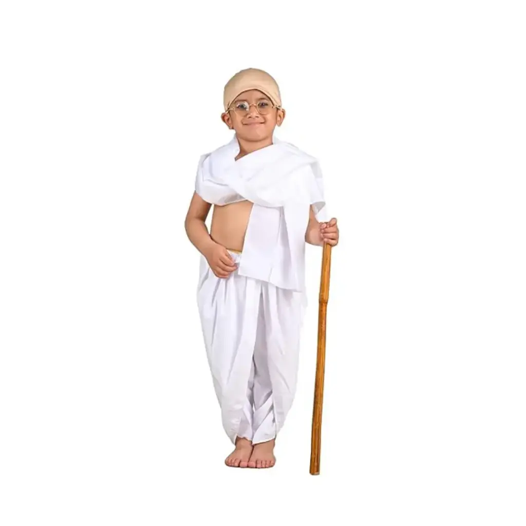 Mahatma Gandhi Costume – Iconic Freedom Fighter Fancy Dress