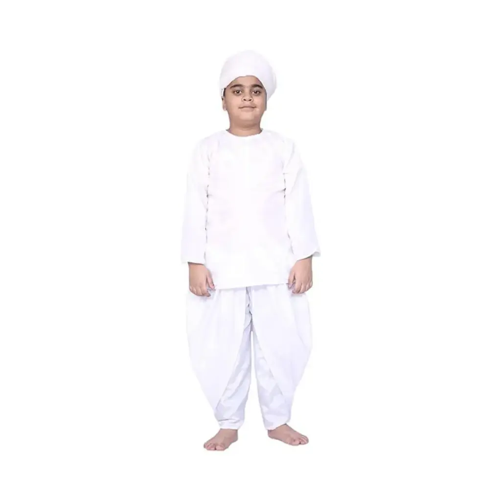 Sardar Vallabhbhai Patel Costume – Indian Statesman Fancy Dress for Kids & Adults