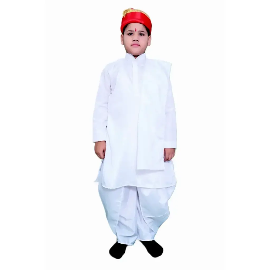 Bal Gangadhar Tilak Costume – Freedom Fighter Fancy Dress for Kids & Adults