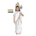 Bharath Matha Costume – India Motherland Fancy Dress for Kids & Adults