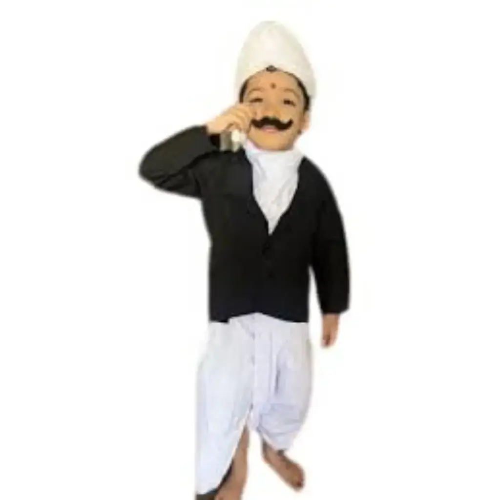 Bharathiyar Costume Rental – Tamil Poet Fancy Dress