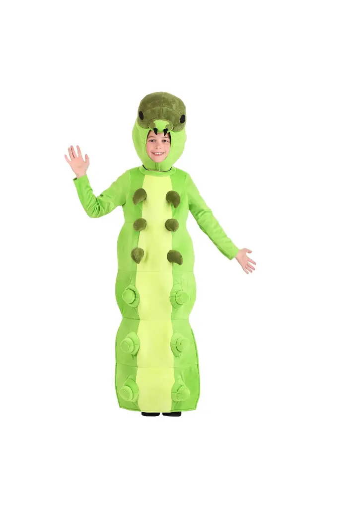 Caterpillar Costume – Fun & Colorful Outfit for Kids & Adults | Unique Insect Fancy Dress
