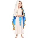 Mother Mary Costume for Kids & Adults – Virgin Mary Dress for Nativity & Christmas