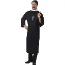 Black Priest Costume Rental for Kids & adults– Clergy Fancy Dress