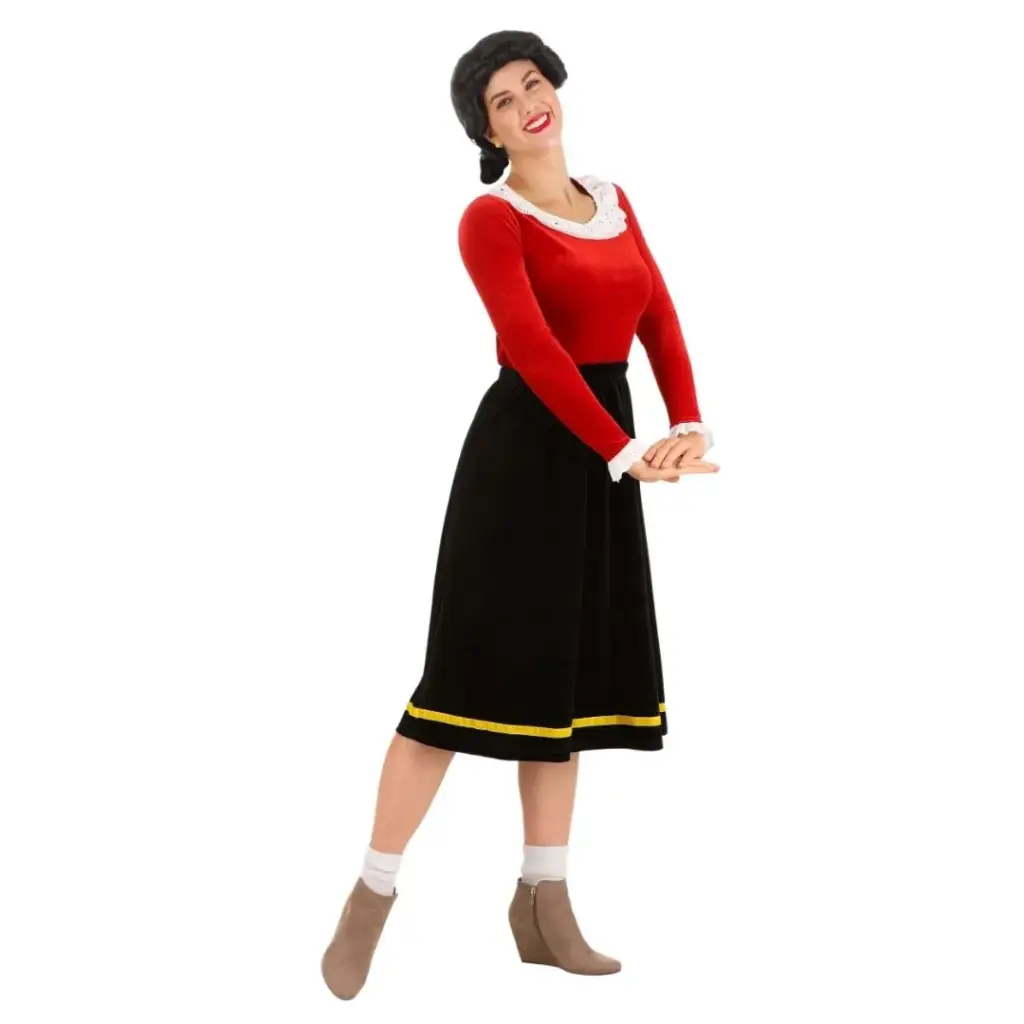 Olive Oyl Costume Rental – Classic Cartoon Character Fancy Dress