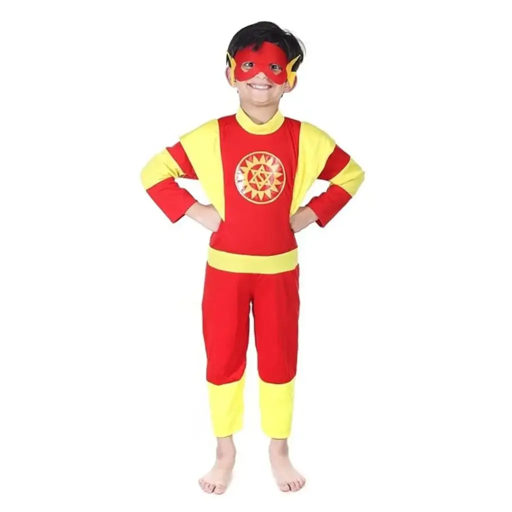 Sakthimaan Costume for Kids & adults– Indian Superhero Fancy Dress