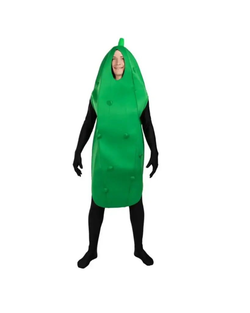 Bitter Gourd Costume – Creative Vegetable Dress-Up for Kids & Adults
