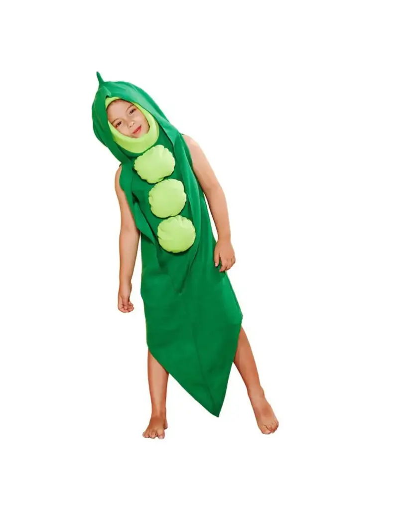 Peas Costume – Playful Vegetable Dress-Up for Kids & Adults