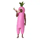 Pink Radish Costume