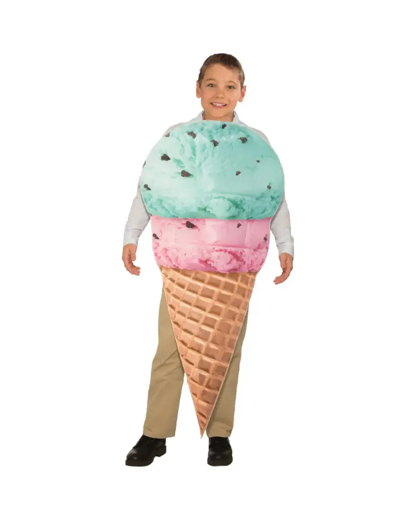 Ice Cream Costume Rental – Fun Ice Cream Cone Dress / Party Fancy Dress