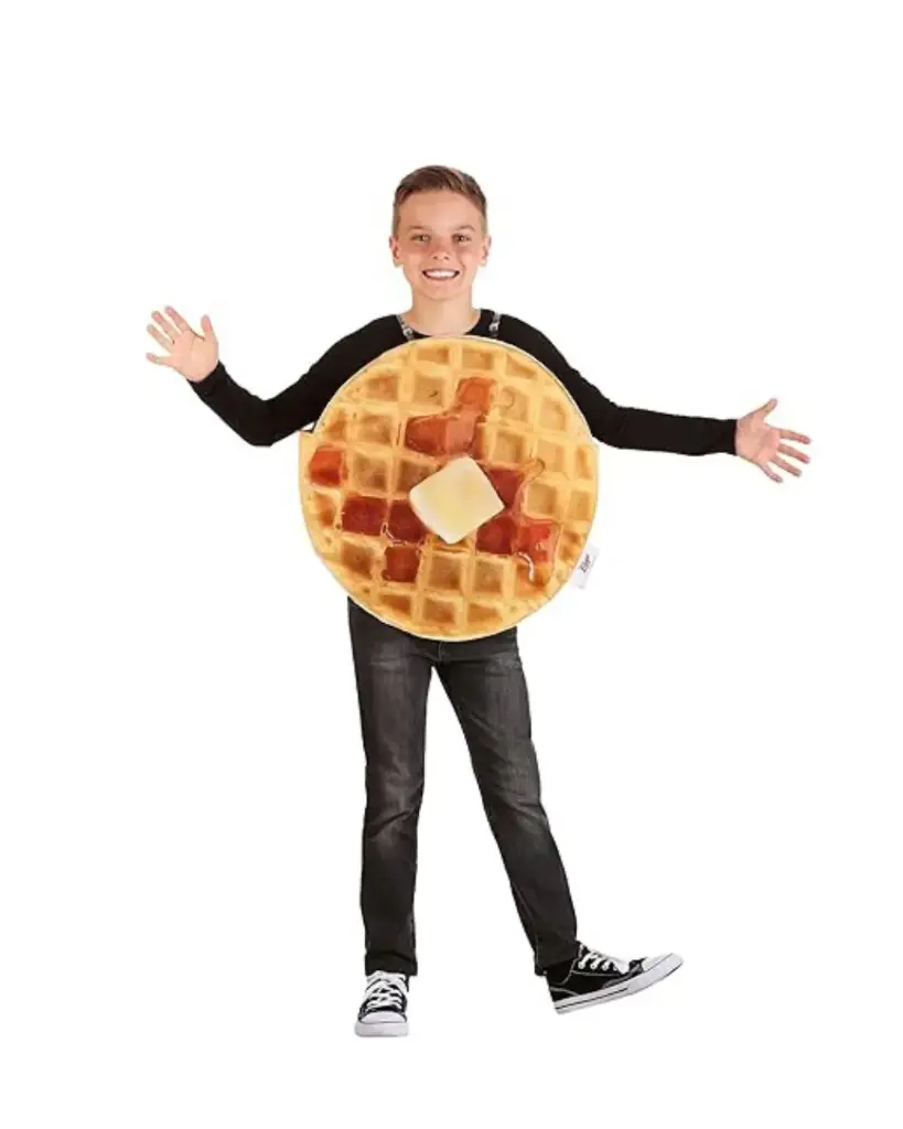 Waffles Costume Rental – Fleece Food-Themed Fancy Dress