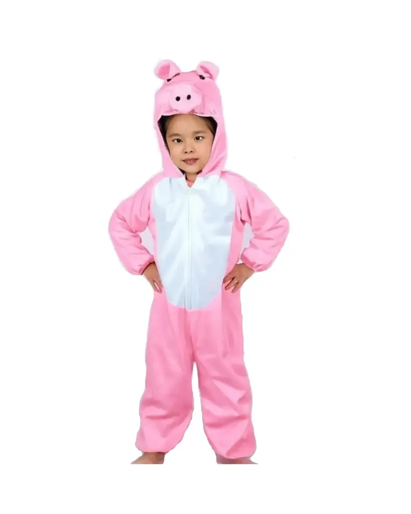 Pig Costume – Cozy Farm Animal Dress for Kids & Adults | Fancy Dress & Themed Parties