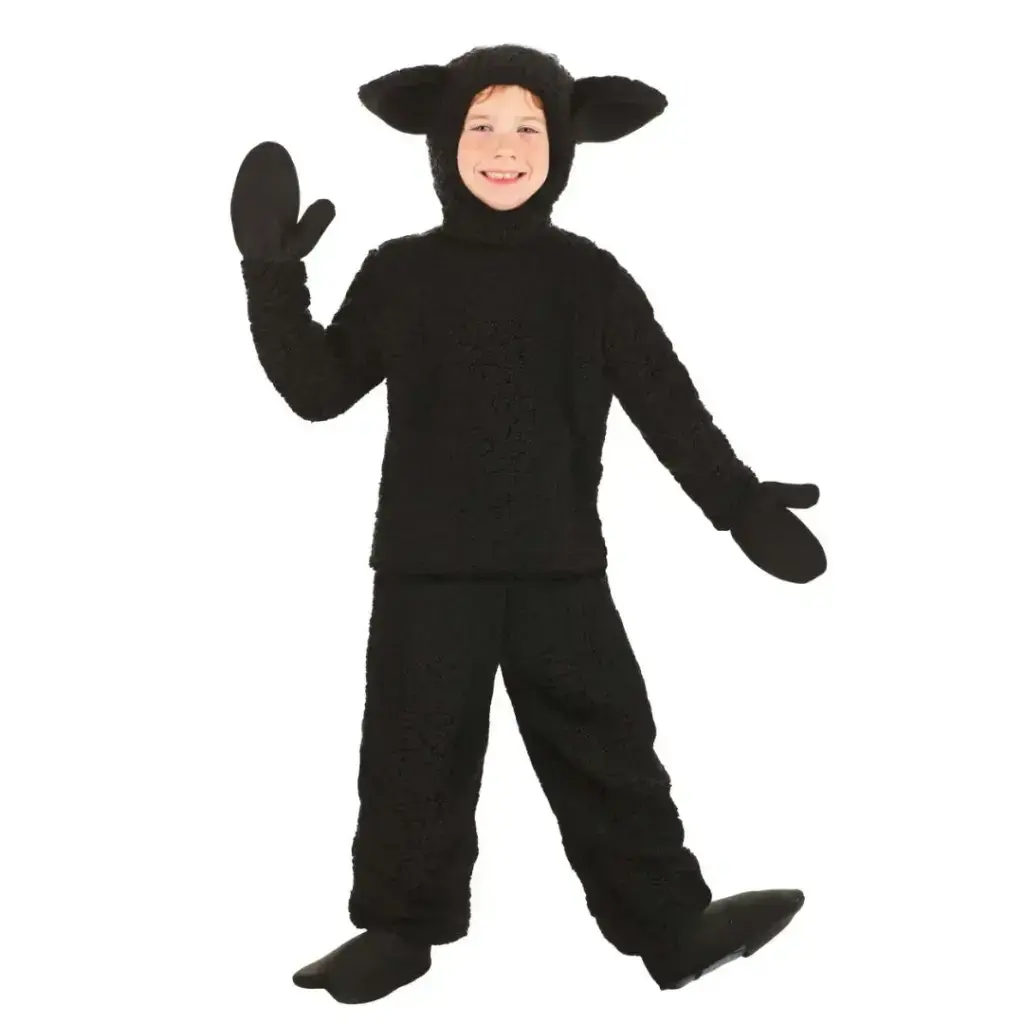 Sheep Costume – Soft & Shaggy | Cozy Farm Animal Dress for Kids & Adults