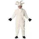 Goat Costume for Rental– Plush Animal Jumpsuit for Kids & Adults