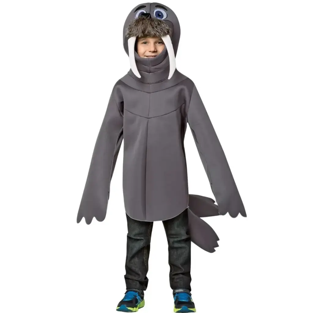 Walrus Costume Rental for Kids & adults– Big Tusk, Ocean Style Dress-Up