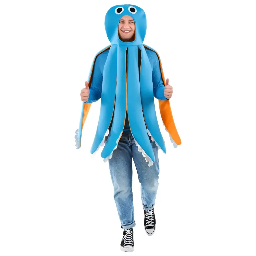 Multi-Color Octopus Costume Rental for Kids & adults – Vibrant Sea Fun
