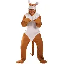Brown Kangaroo Costume Rental for Kids & adults – Plush Animal Outfit