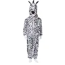 Zebra Costume Rental for Kids & Adults – Fleece & Foam “Stripe-tacular” Outfit