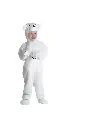 Polar Bear Costume Rental for Kids & adults – Plush White Animal Fancy Dress