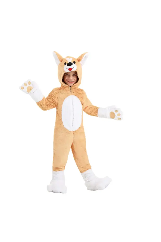 Corgi Costume Rental for Kids & adults– Adorable Animal Fancy Dress