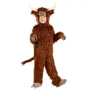 Highland Cow Costume Rental for Kids & adults – Farm Animal Fancy Dress