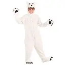 White Polar Bear Costume for Kids & adults– Arctic Cuddle & Dress-Up