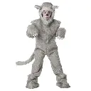 White Wolf Costume for Kids & adults– Fierce Arctic Dress-Up