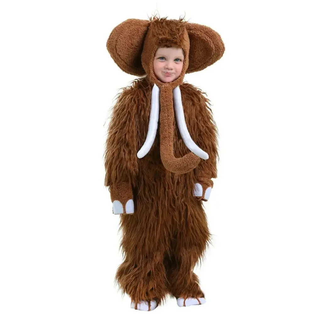 Wooly Elephant Costume for Kids & adult – Soft & Comfy Animal Fancy Dress