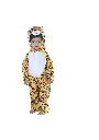 Tiger Costume for Kids & adults– Hooded All-in-One Suit with Mask, Body & Tail