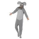 Elephant Costume for Kids & adults– Bodysuit with Over-Head Mask