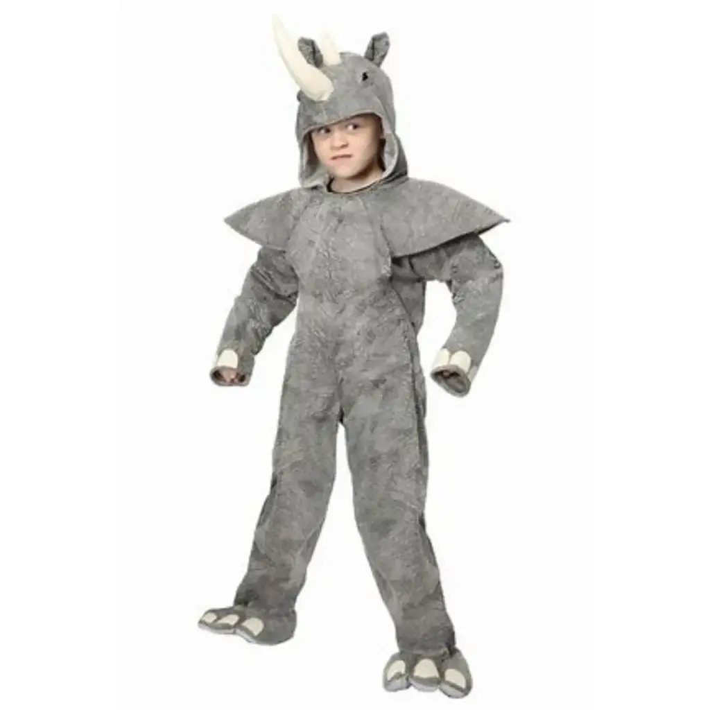 Ash Rhino Costume for Kids & adults– Wild Animal Fancy Dress