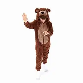 Bear Costume for Kids & Adults — Padded Wing Sleeves & Headpiece
