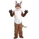 Golden Brown Siamese Cat Costume for Kids – Plush & Adorable
