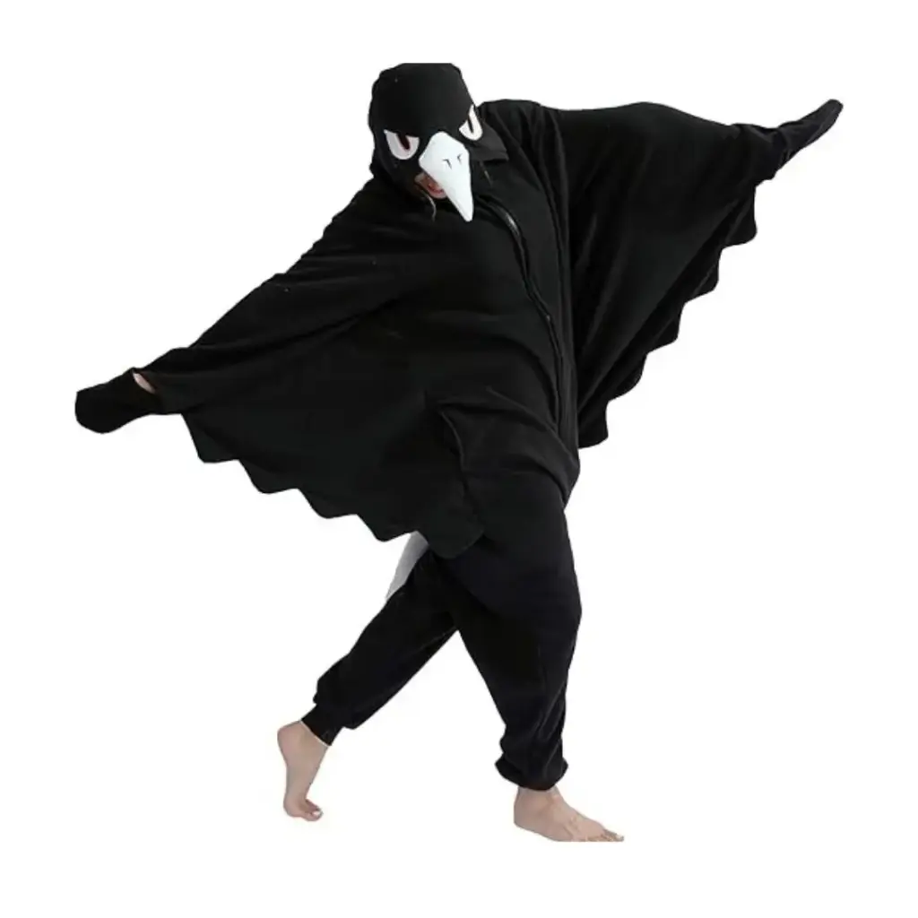 Black Crow Costume Rental for Kids & adults– Spooky Bird Fancy Dress