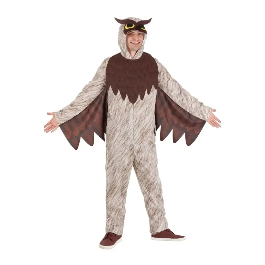 Multicolor Owl Costume Rental for Kids & adults– Colorful Bird Fancy Dress
