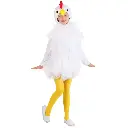 White Chick Costume Rental for Kids & adults– Adorable Fancy Dress