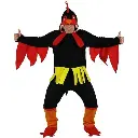 Black Chicken Costume Rental for Kids & adults – Farm Animal Fancy Dress