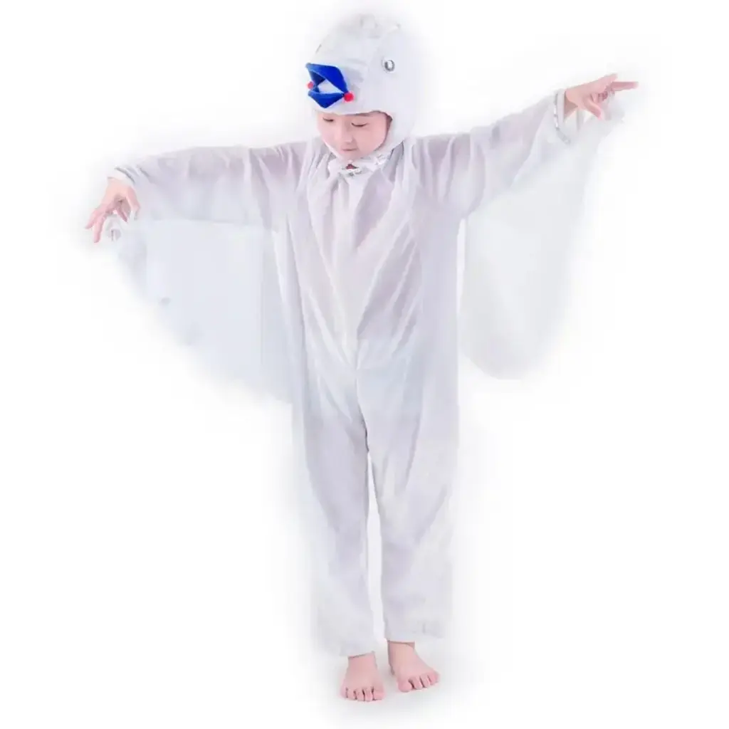 White Dove Bird Costume Rental for Kids & adults – Elegant Fancy Dress