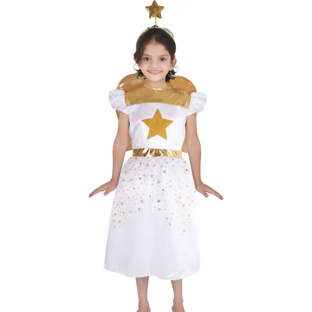 Angel Girl Costume Rental for Kids & adults– Heavenly Nativity Play Outfit