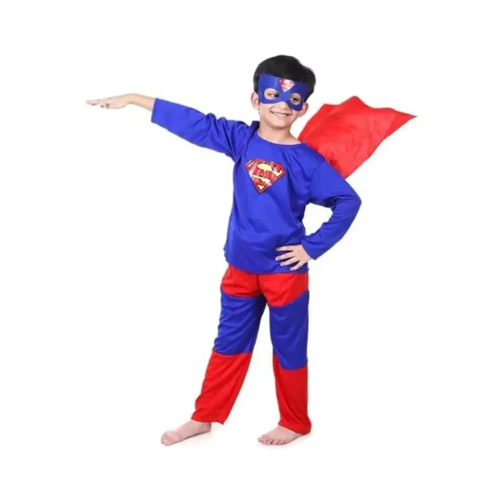 Superman Costume Rental for Kids & adults– Classic Superhero Dress-Up