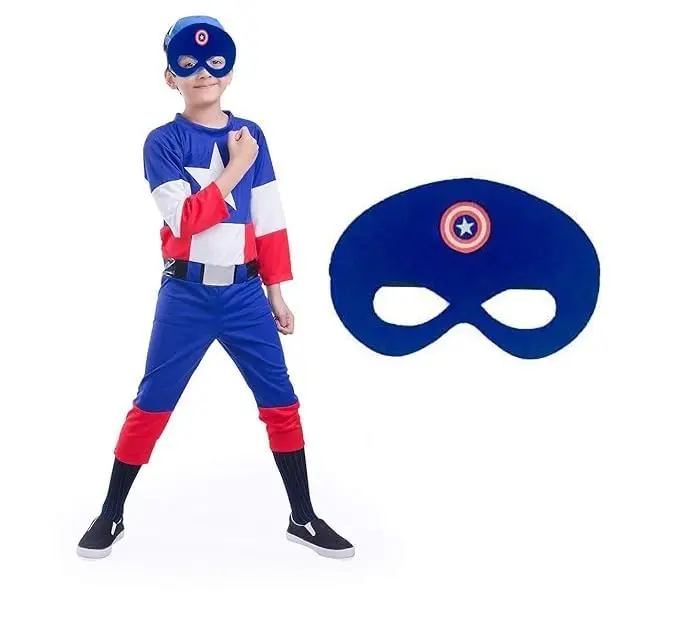Captain America Costume Rental for Kids & adults – Patriotic Superhero Dress-Up
