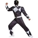 Black Ranger Costume Rental for Kids & adults – Stealthy Superhero Outfit