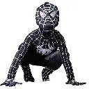 Black Spiderman Costume for Kids & adults– Dark Spider Hero Fancy Dress