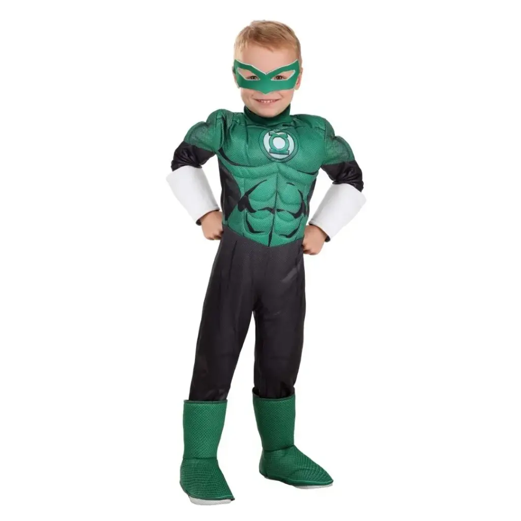 Green Lantern Costume for Kids & adults– DC Superhero Fancy Dress