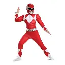 Red Ranger Costume for Kids & adults– Action Hero Fancy Dress