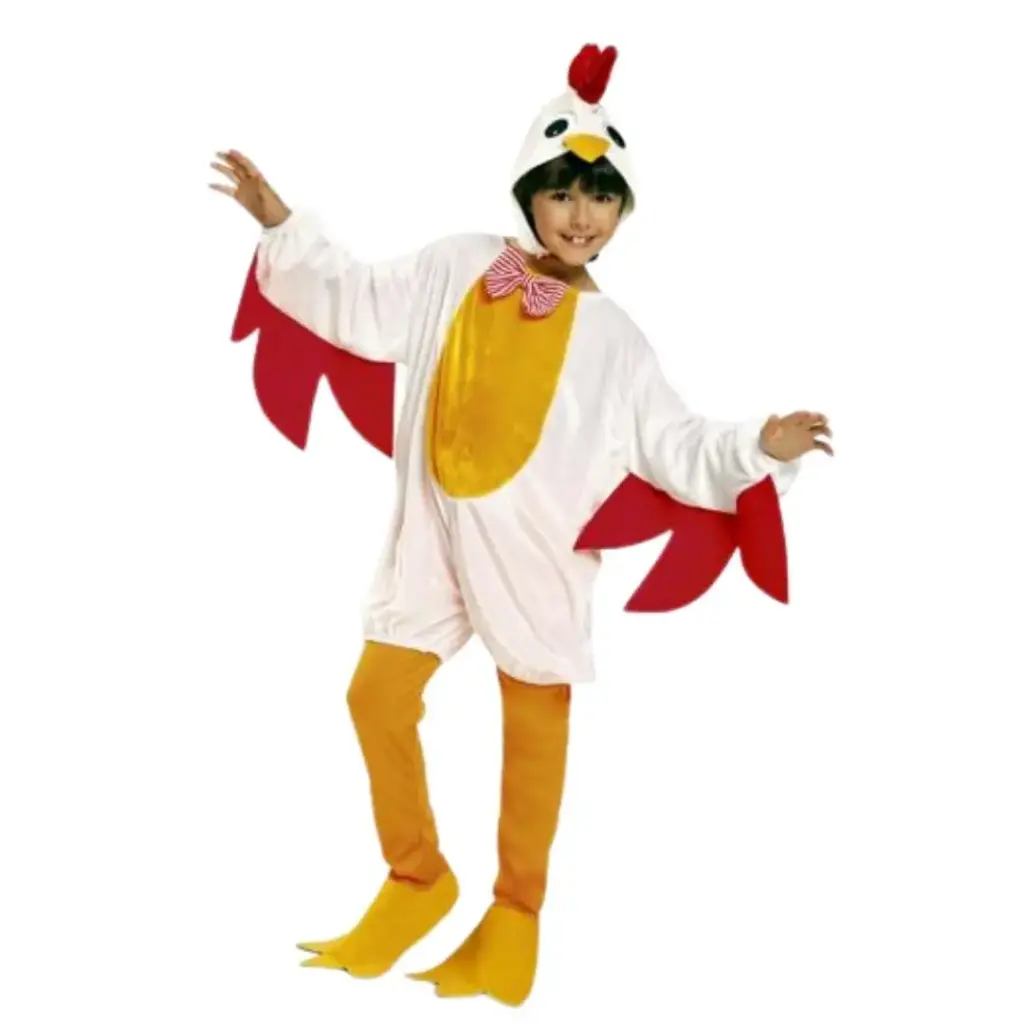 Multicolor Hen Costume for Kids & adults – Colorful Farm Bird Fancy Dress