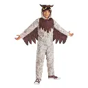 Multicolor Owl Costume for Kids & adults– Feathered Night Bird Fancy Dress
