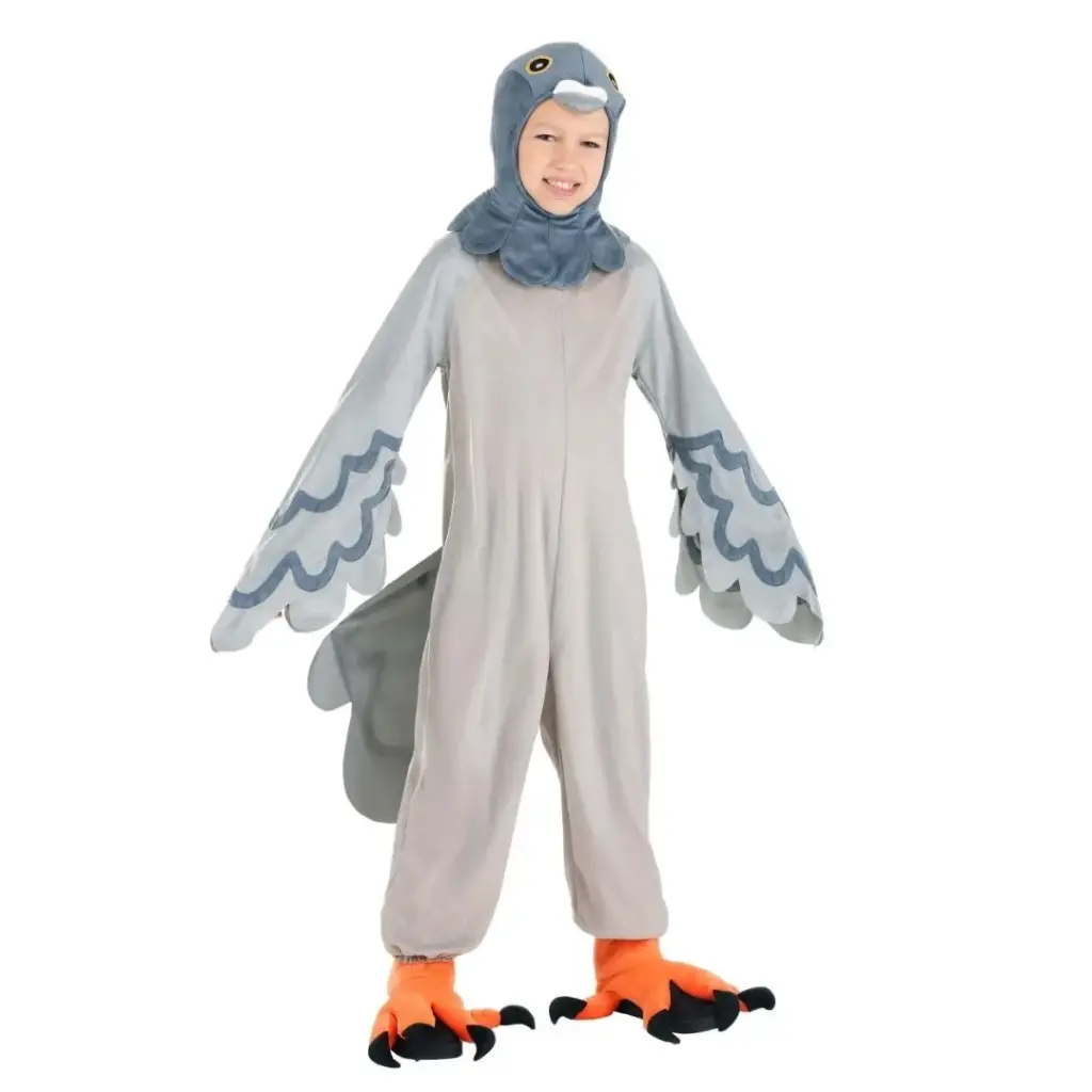 White Pigeon Bird Costume for Kids & adults– Elegant Bird Fancy Dress